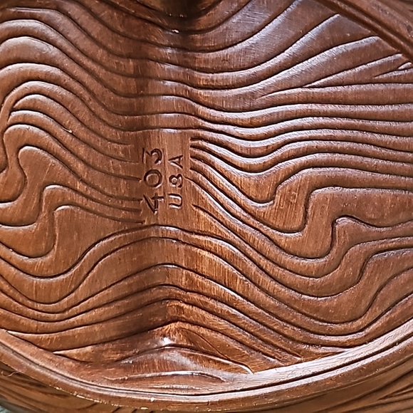 Vintage USA Pottery 420 Serving Tray - Picture 3 of 7